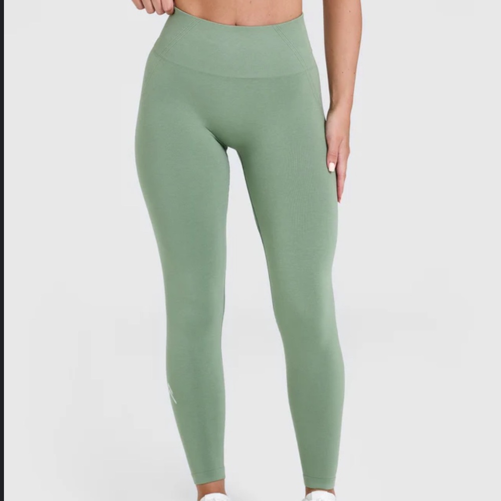 We Wander Sage Green Leggings